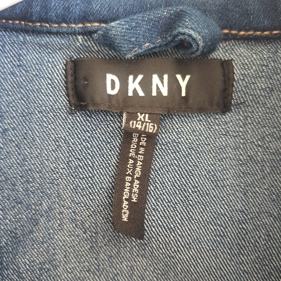 😁DKNY JEAN JACKET - Picture 5 of 6